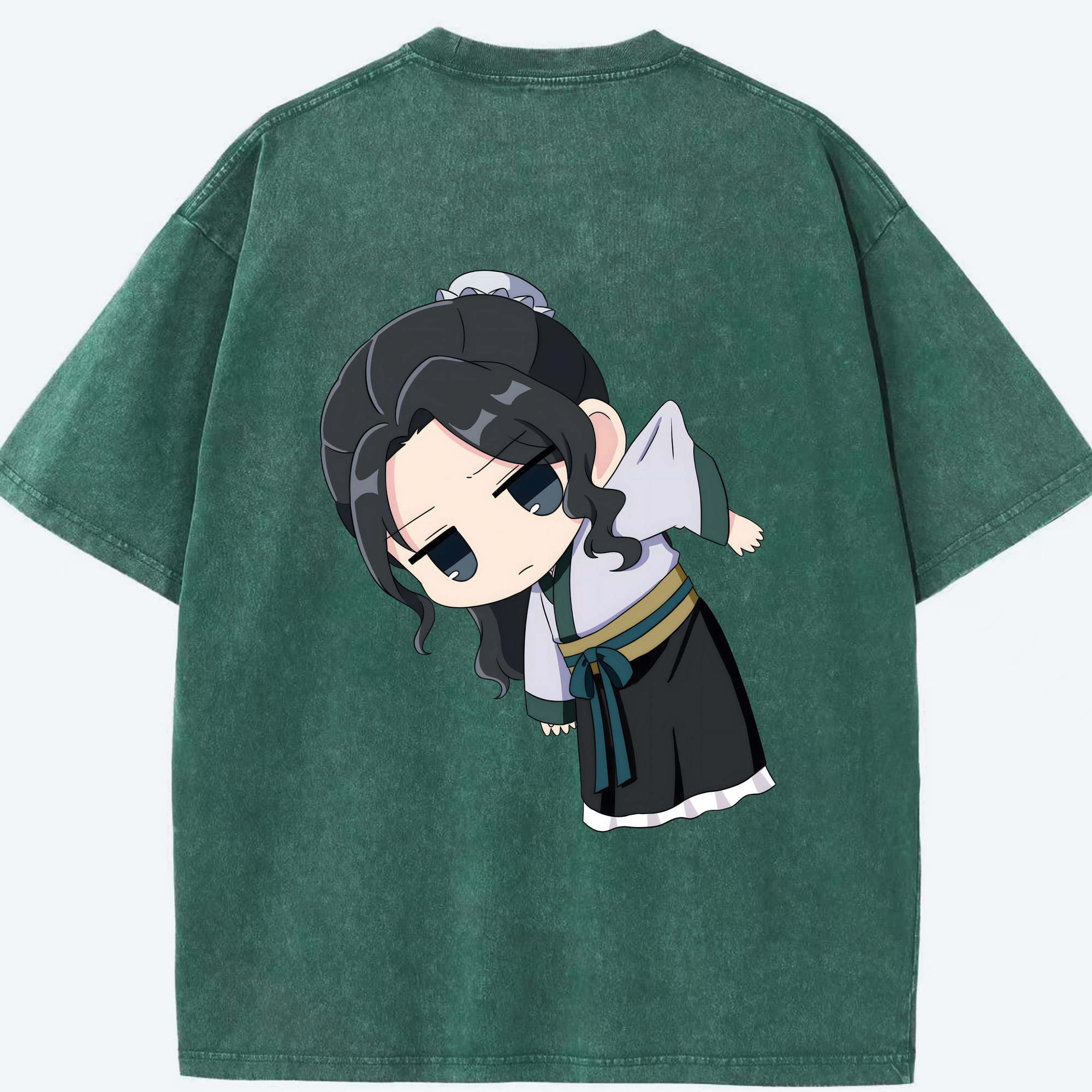 （画像用） 薬屋のひとりごと The Apothecary Diaries 綿100% ヴィンテージ風 半袖Tシャツ（背面プリント）